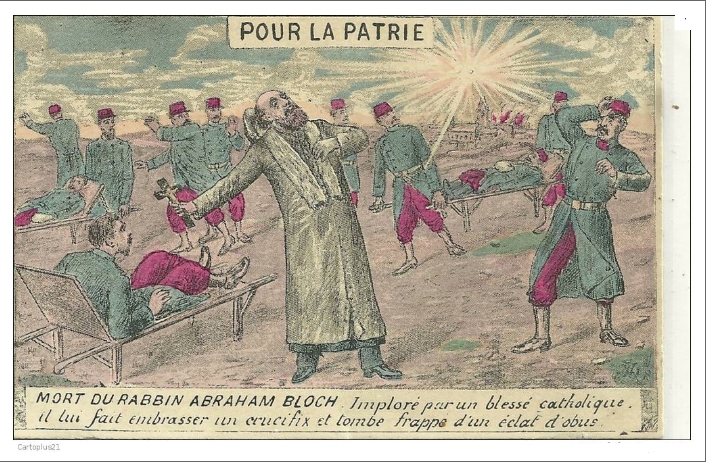 La récupération de la mort du grand-rabbin Abraham Bloch