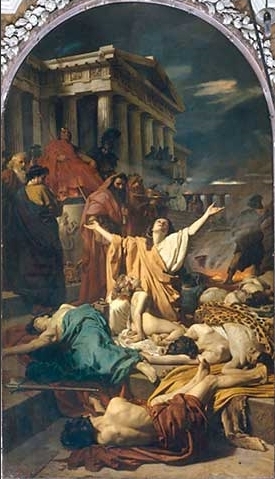 Le martyre des sept enfants de Hannah par Antonio Ciseri, 1863