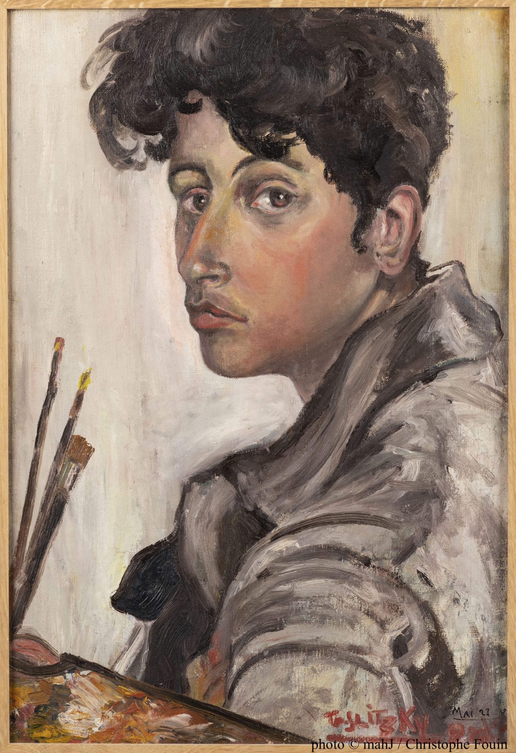 Autoportrait en 1927 de Boris Taslitzky (1911 – 2005)