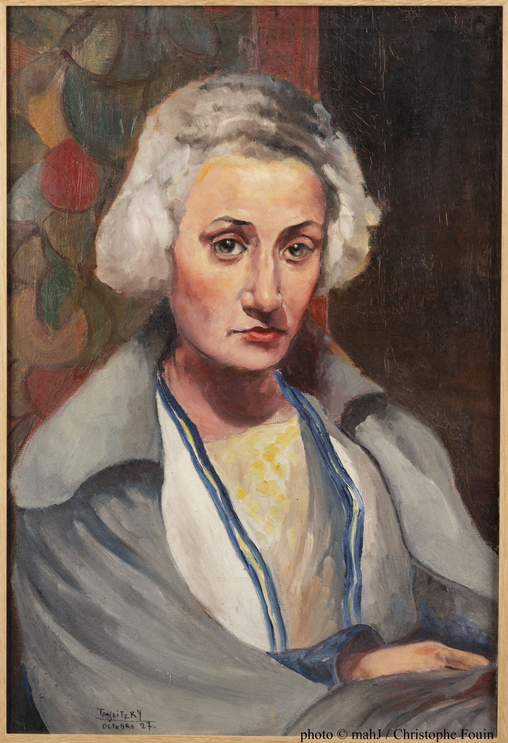 Portrait de la mère de l’artiste par Boris Taslitzky (1911-2005 )
